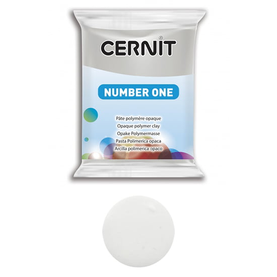 Polimērmāls Cernit No.1 56g 027 op white