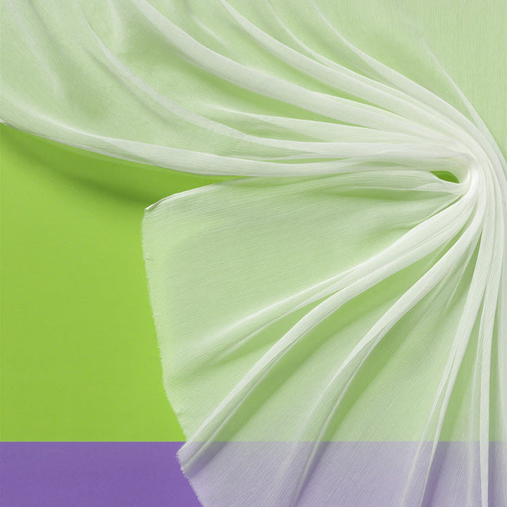 Silk fabric Crinke Chiffon 4.5, 110cm