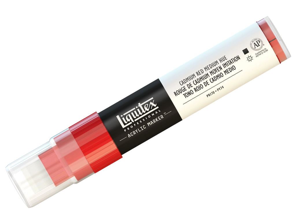 Akrila marķieris Liquitex 15mm 0110 quinacridone crimson