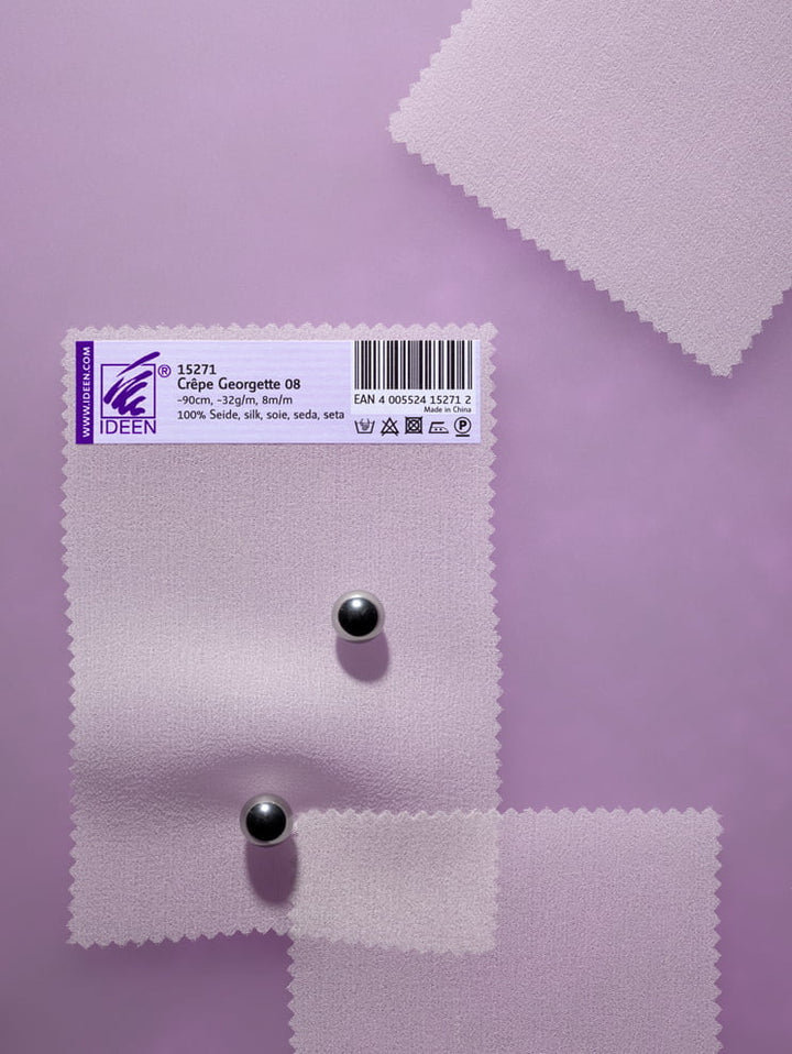 Zīds metros Georgette 08 90cm