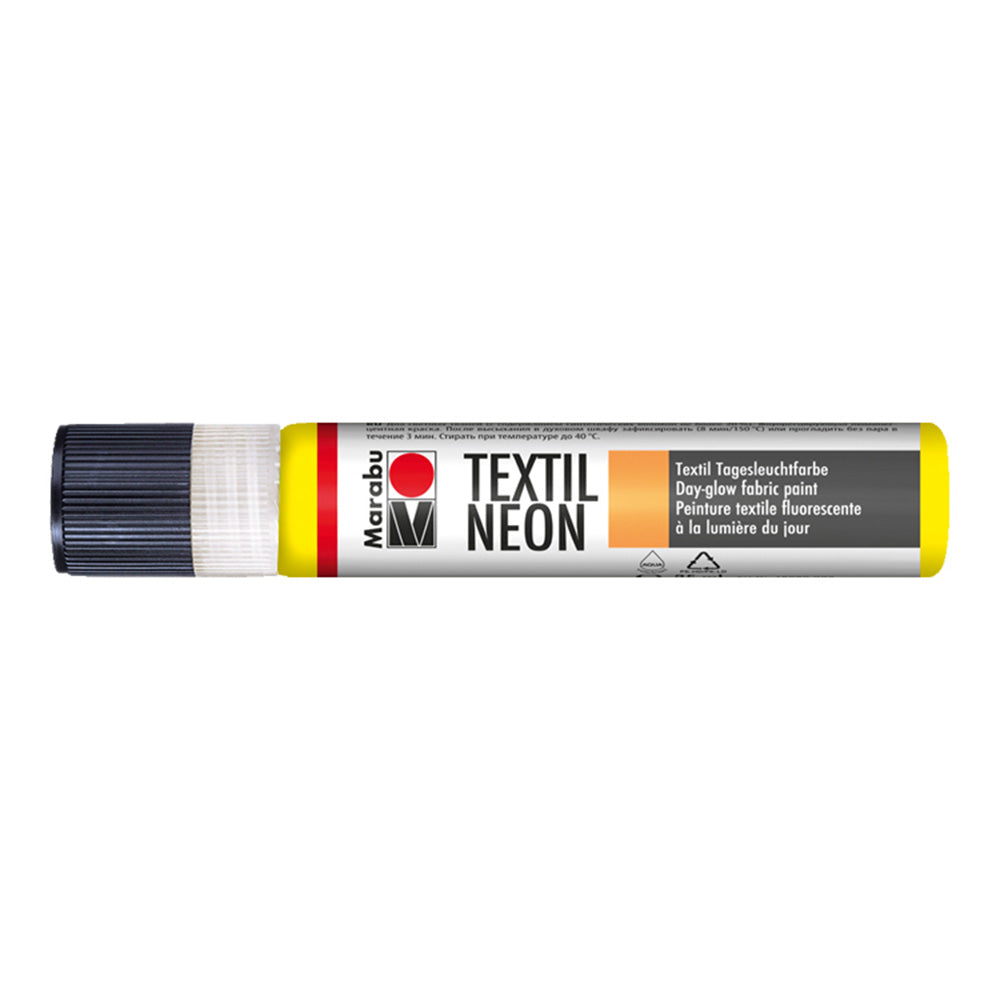 Marabu TEXTIL NEON contour color, orange 25ml