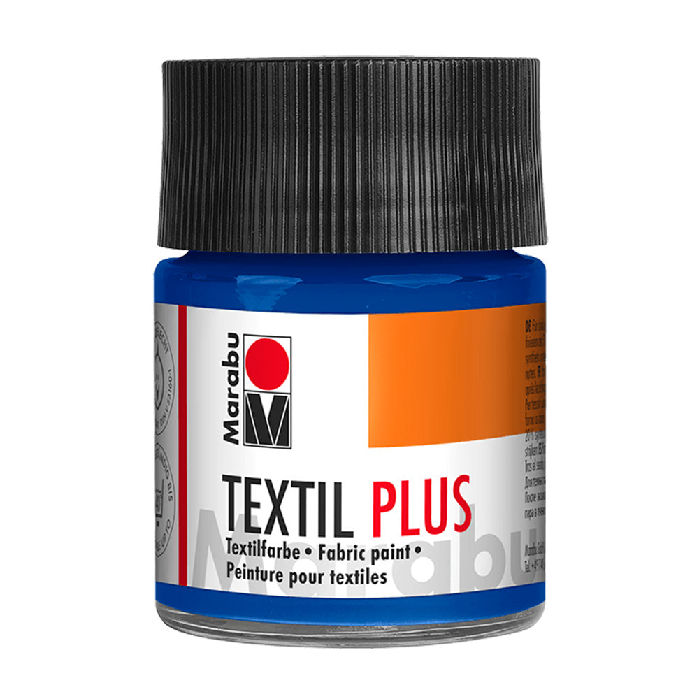 Marabu TEXTIL PLUS opaque textile color for dark fabrics 50ml