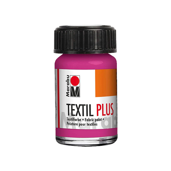 Marabu TEXTIL PLUS opaque textile color for dark fabrics 15ml