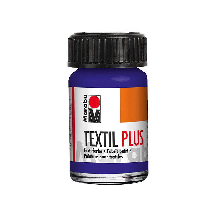 Marabu TEXTIL PLUS opaque textile color for dark fabrics 15ml