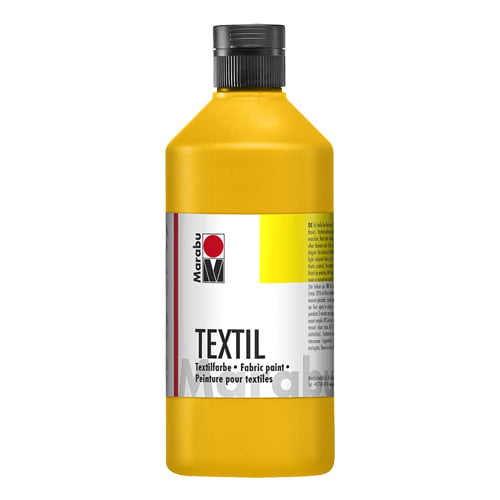 Marabu TEXTIL multi-purpose fabric painting and printing colour for all light-coloured fabrics 500ml