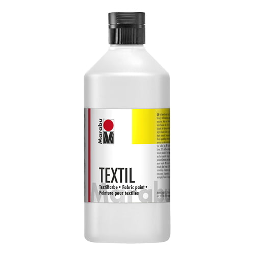 Marabu TEXTIL multi-purpose fabric painting and printing colour for all light-coloured fabrics 500ml