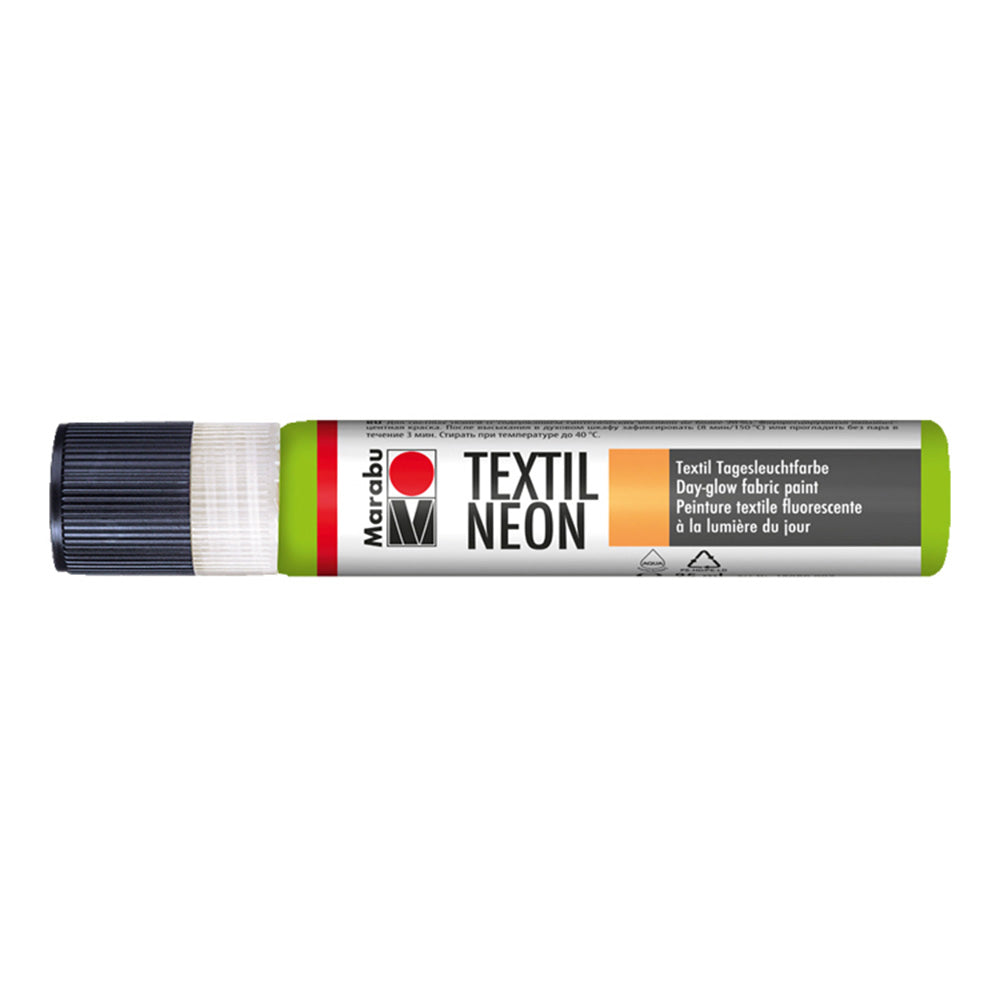 Marabu TEXTIL NEON contour color, orange 25ml