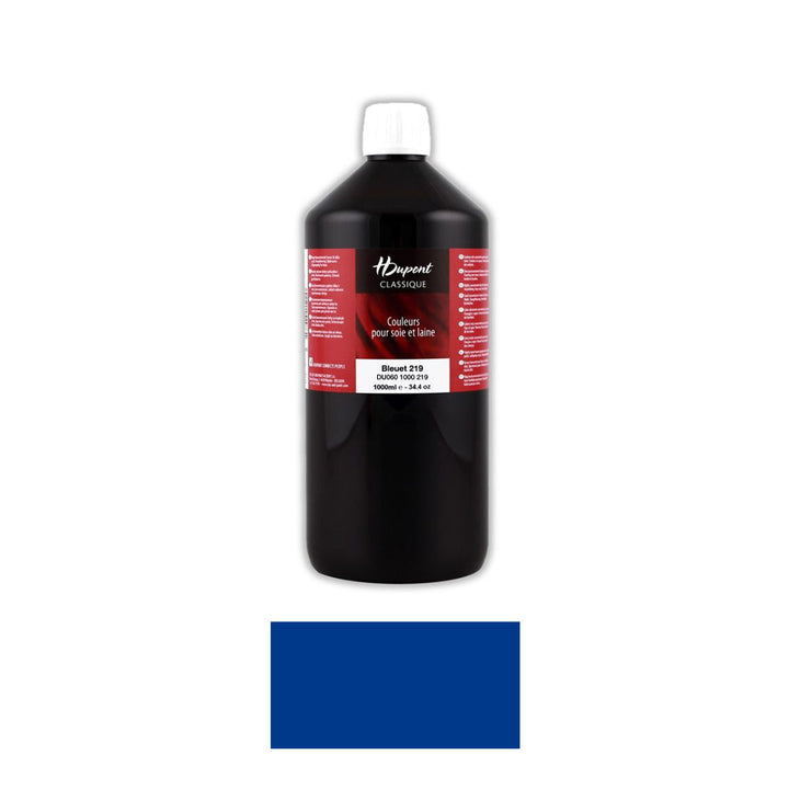 Zīda krāsa H Dupont Classique 1000ml 100 noir concentre