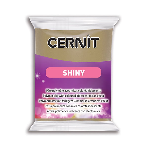 Polimērmāls Cernit Shiny 56g 050 gold