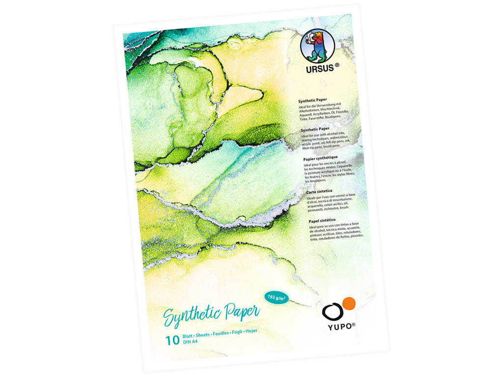 Ursus Yupo Synthetic paper pad A4 192g/m2 10 sheets