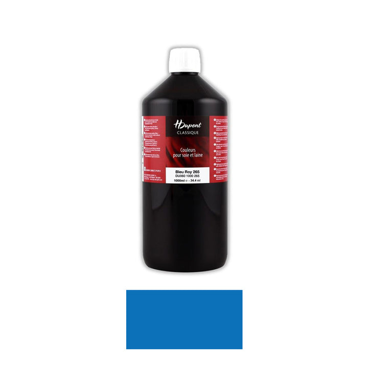 Zīda krāsa H Dupont Classique 1000ml 100 noir concentre