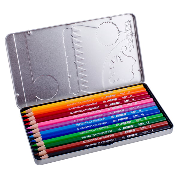 Jolly CLASSIC Colored pencils set 12 basic colours