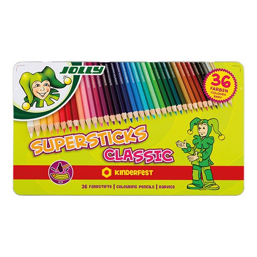 Jolly CLASSIC Colored pencils set 36 basic colours