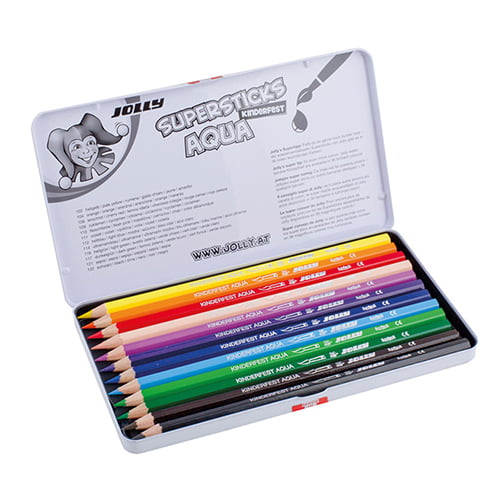 Jolly AQUA watercolor pencil set 12 colours