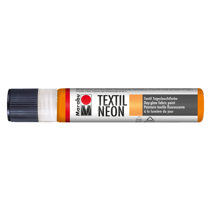 Tekstila kontūrkrāsa Textil Neon 25ml neon-yellow