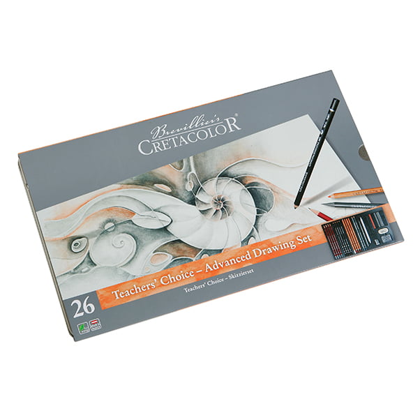 Cretacolor TEACHER'S CHOICE drawing set 26pcs.