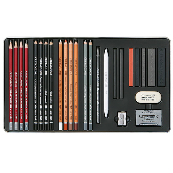 Cretacolor TEACHER'S CHOICE drawing set 26pcs.