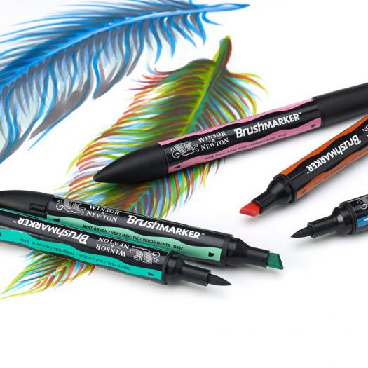 W&N PROMARKER BRUSH Alkohola bāzes marķieris