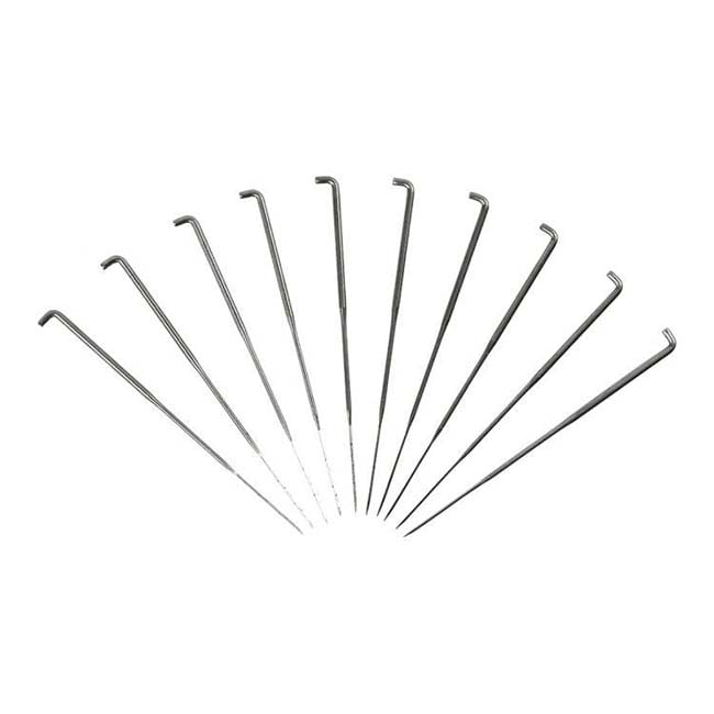Felting needles rough, 7,5cm, 10pcs.
