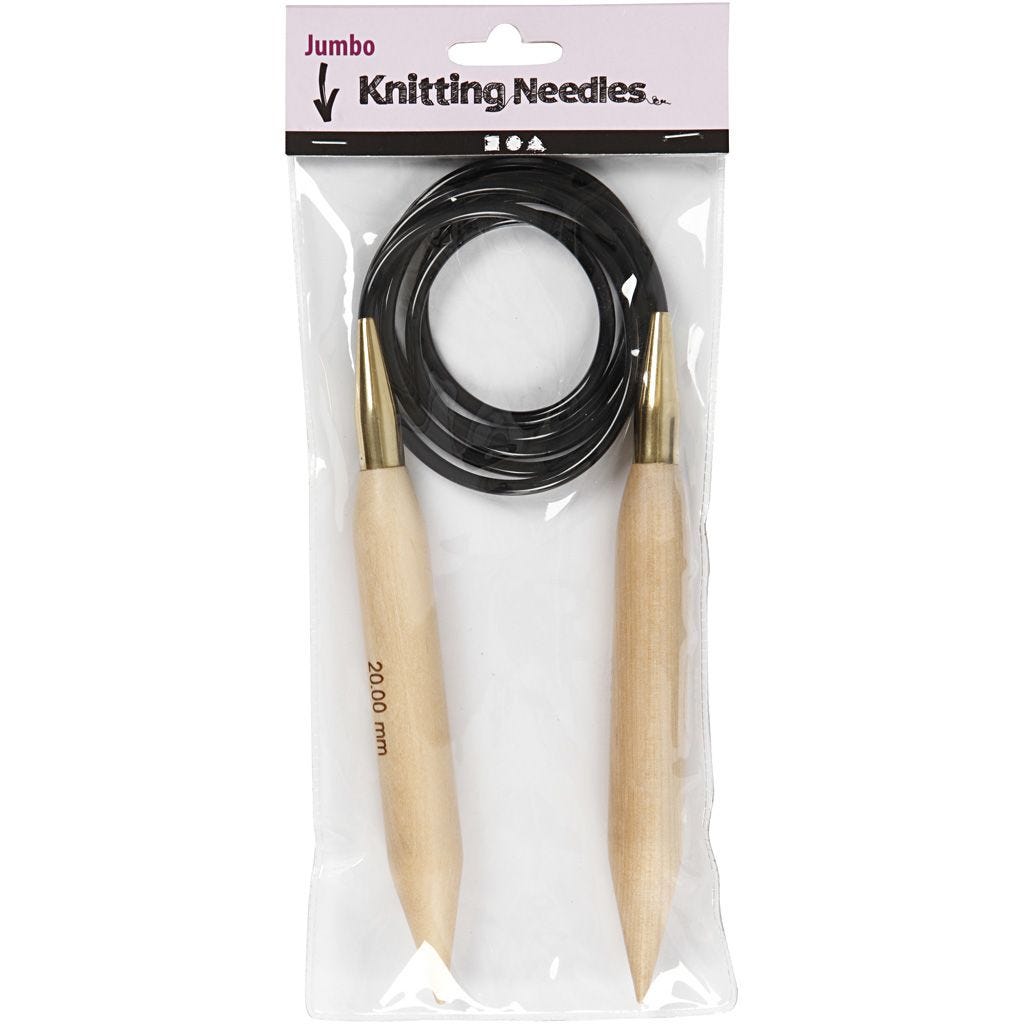 Knitting needles with connection Ø 20mm, 150cm
