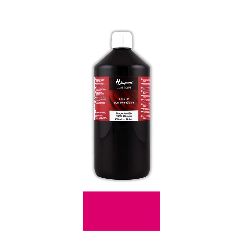 Zīda krāsa H Dupont Classique 1000ml 100 noir concentre