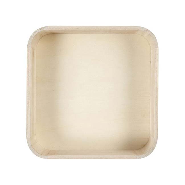 Koka paplāte, 25x25cm, A-7cm