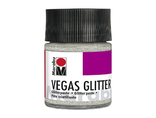 Dekoratīvā pasta Vegas Glitter 50ml 533 pink