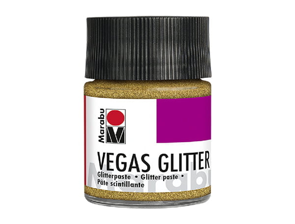 Dekoratīvā pasta Vegas Glitter 50ml 533 pink