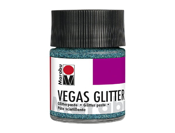 Dekoratīvā pasta Vegas Glitter 50ml 533 pink