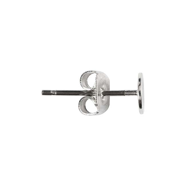 Auskaru aizdare ar ļipiņu, 13mm, sudraba