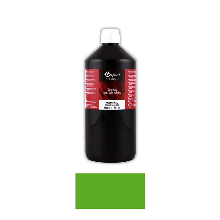 Zīda krāsa H Dupont Classique 1000ml 100 noir concentre