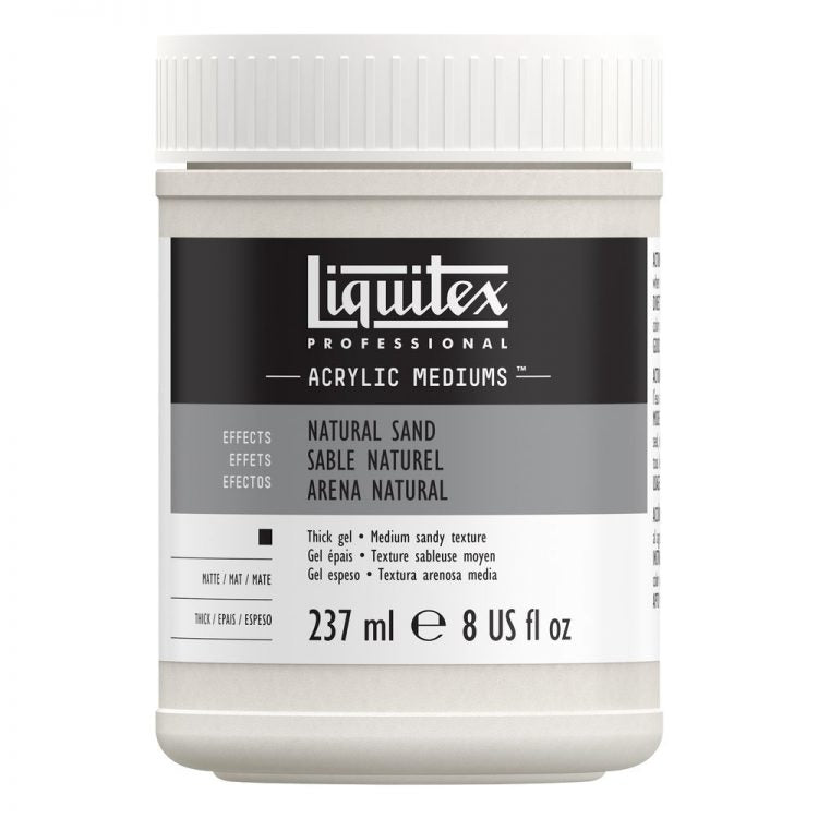 Akrila krāsas piedeva Liquitex 237ml natural sand