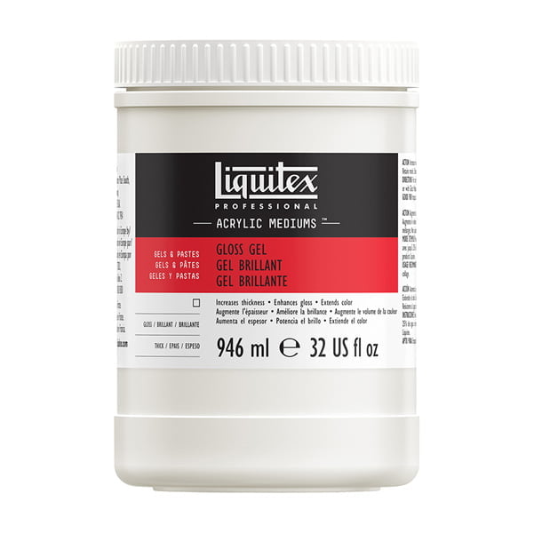 Medijs-gēls akrilam Liquitex spīdīgs 946ml