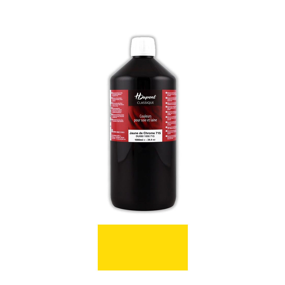 Zīda krāsa H Dupont Classique 1000ml 100 noir concentre