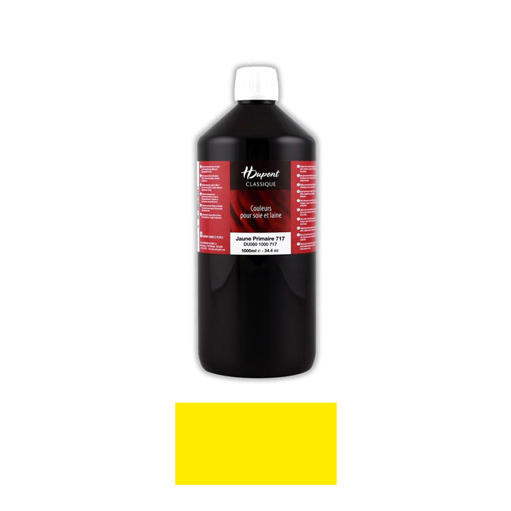 Zīda krāsa H Dupont Classique 1000ml 100 noir concentre