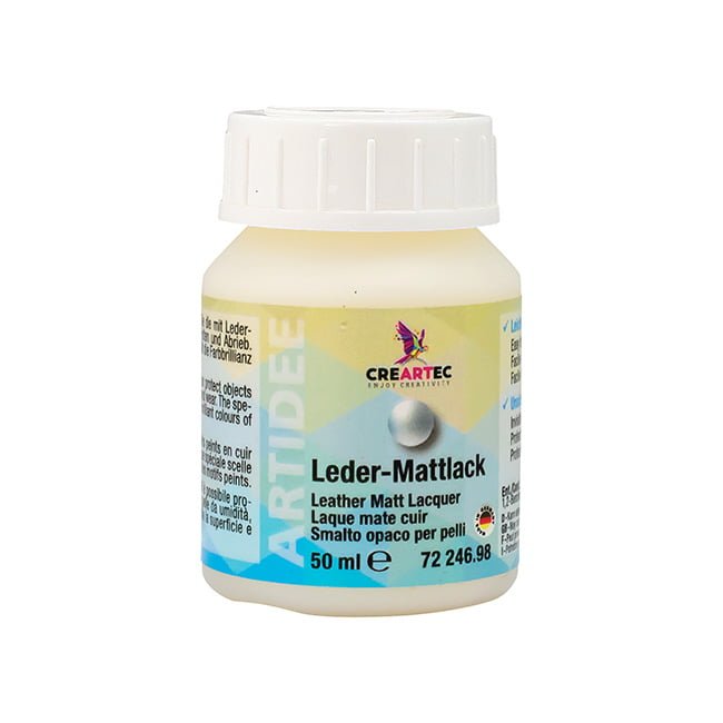 Laka ādas izstrādājumiem 50ml matēta
