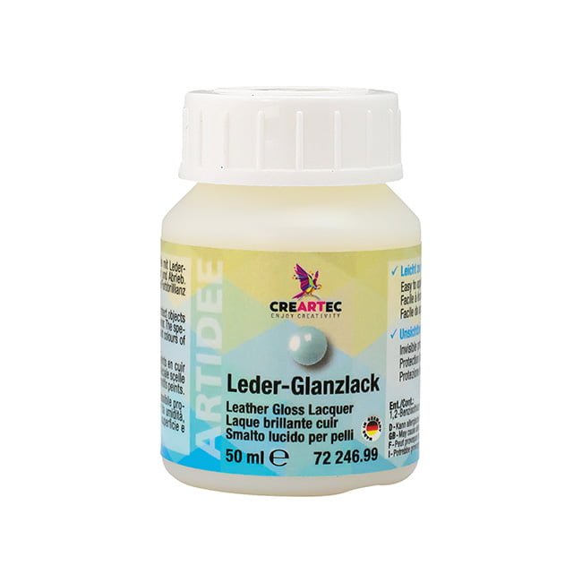 Laka ādas izstrādājumiem 50ml matēta