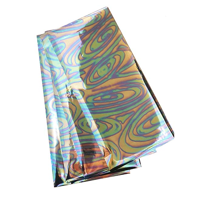 Creartec metallic effect folly 22 x 10 cm petrol effect