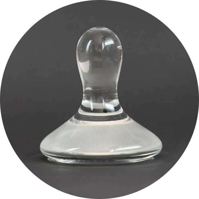 Kremer Glass Muller, medium Ø 5 cm