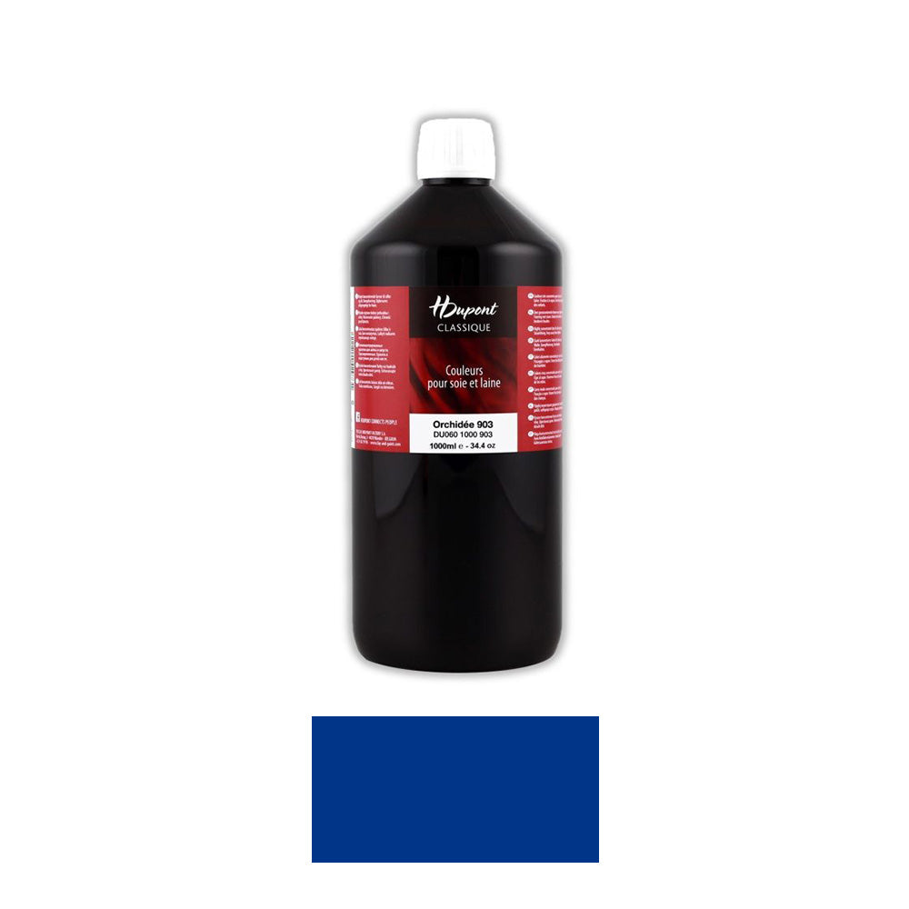 Zīda krāsa H Dupont Classique 1000ml 100 noir concentre