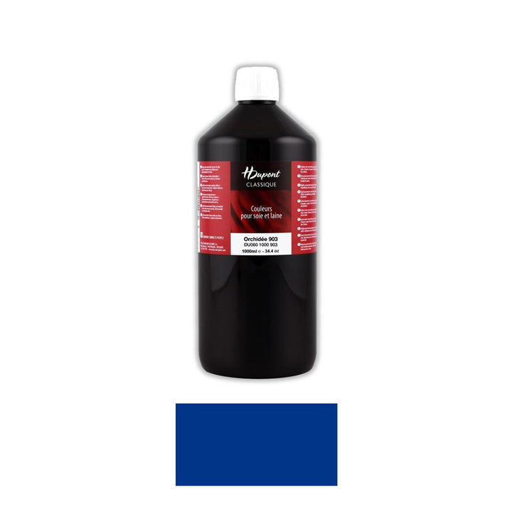 Zīda krāsa H Dupont Classique 1000ml 100 noir concentre