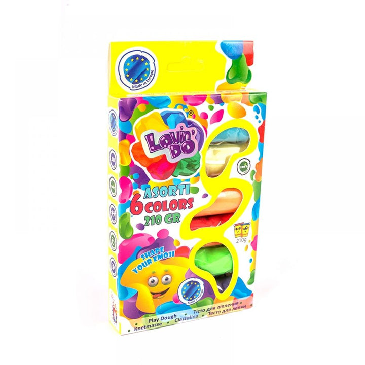 Lovin Do plastilīns asorti, 6 krāsas