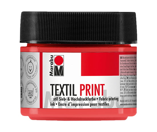 Krāsa tekstilam Textil Print 100ml 913 pyrrole red