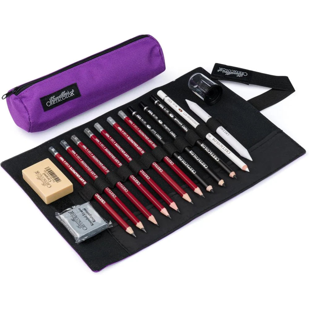 Cretacolor Pencil Wrap Beginner 16 zīmuļu komplekts