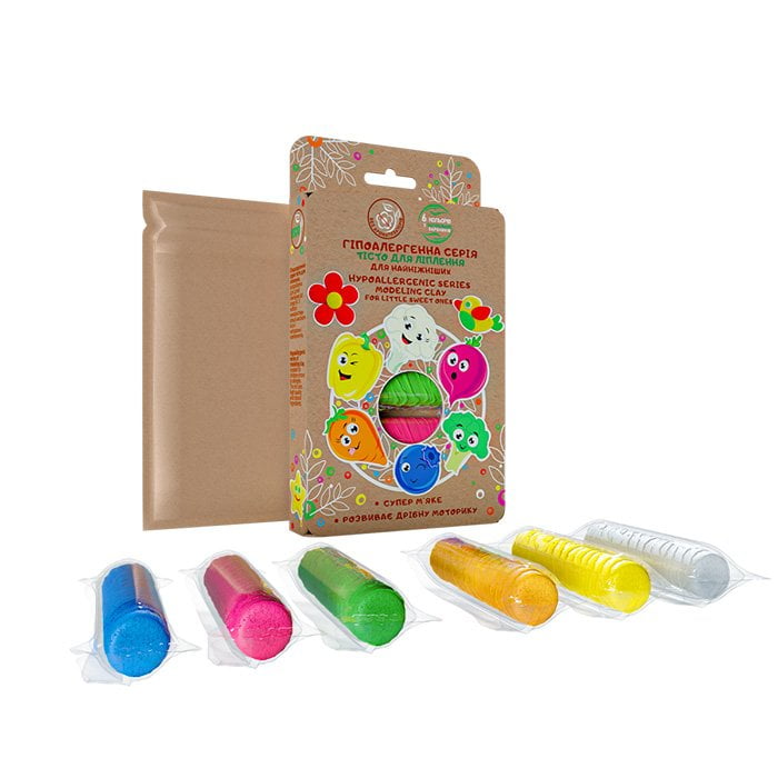 Lovin Do ECO plastilīns, 6 krāsas