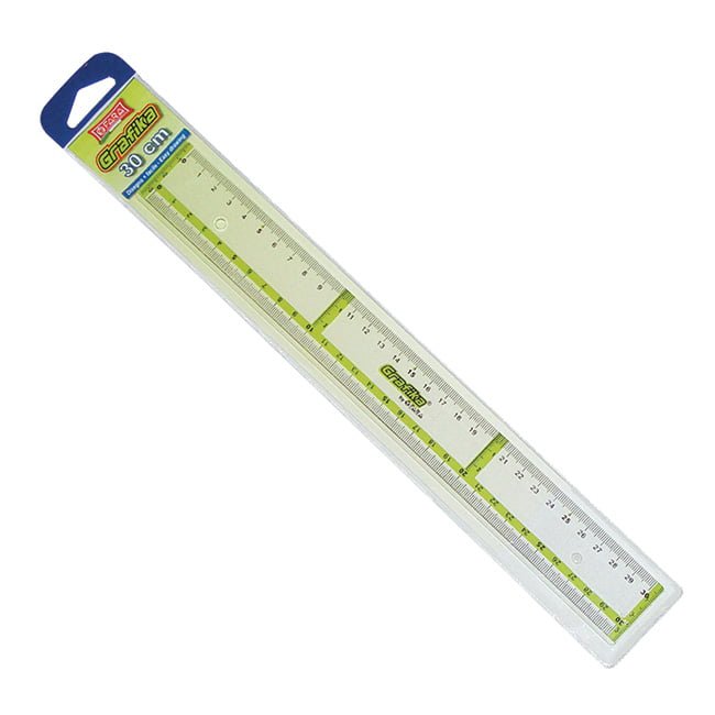 Plastmasas lineāls Grafika 30cm