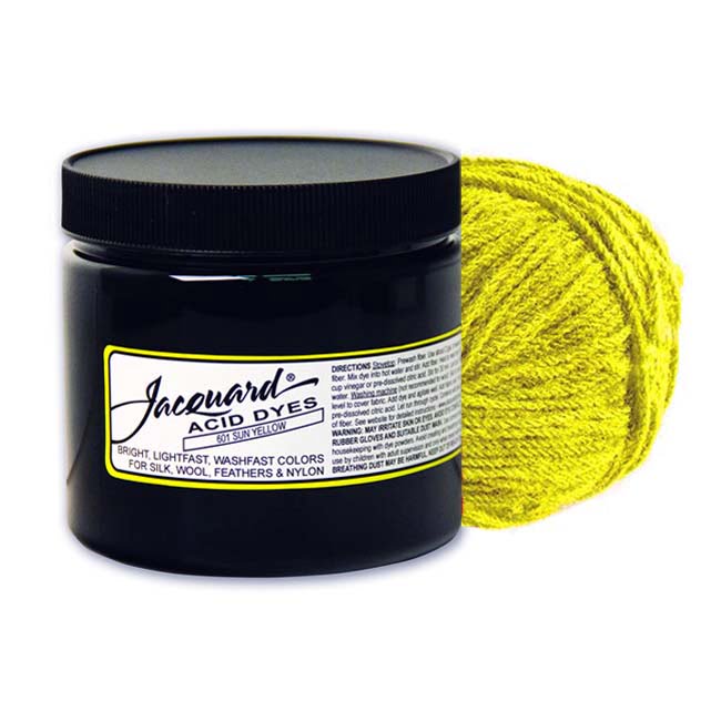 Jacquard ACID DYE to color silk, wool, feathers, other protein fibers and nylons 230g