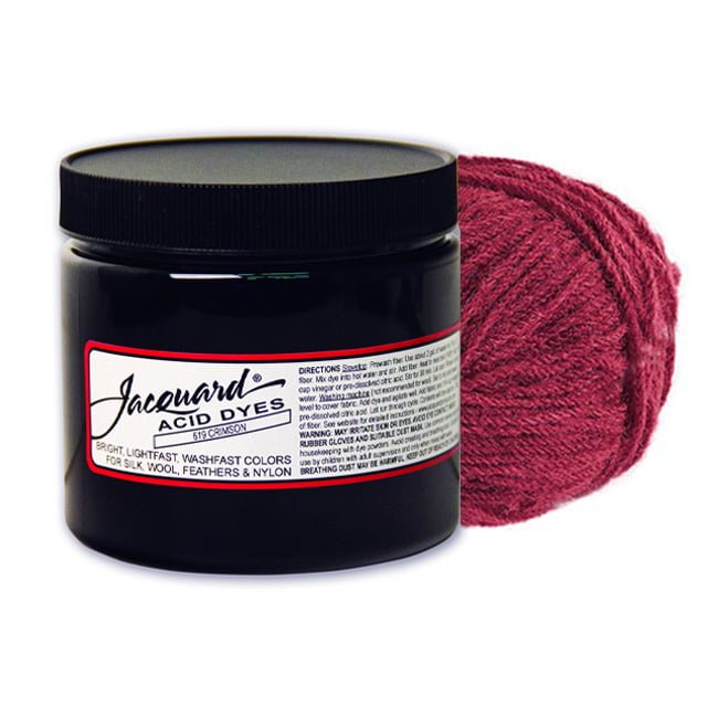 Jacquard ACID DYE to color silk, wool, feathers, other protein fibers and nylons 230g