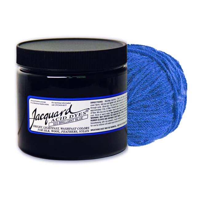 Jacquard ACID DYE to color silk, wool, feathers, other protein fibers and nylons 230g