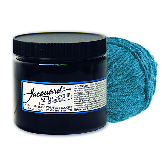 Jacquard ACID DYE to color silk, wool, feathers, other protein fibers and nylons 230g